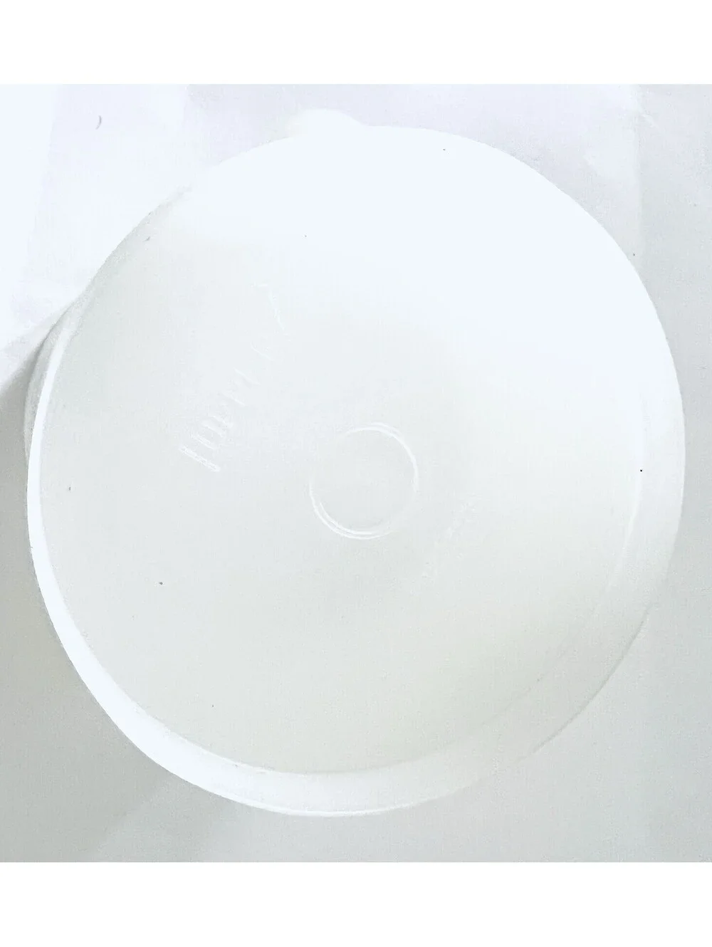 Vintage Tupperware 354-1 Mixing Batter Bowl Handle Translucent White No Lid USA